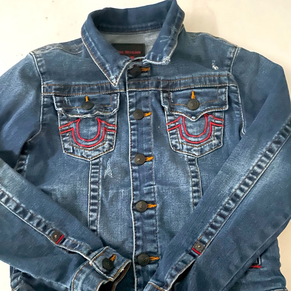 True Religion Jean Jacket for Boys